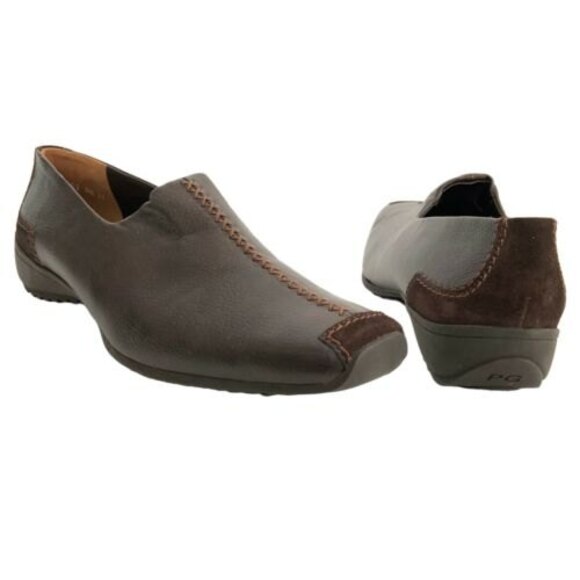 Paul Green Loafers 8 Munchen Driving Moc Leather Square Toe - Picture 3 of 11